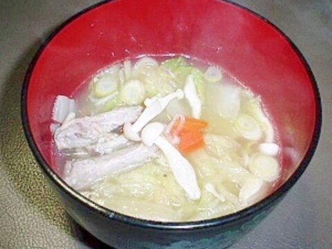 【野菜たっぷり】野菜ときのこのスープ